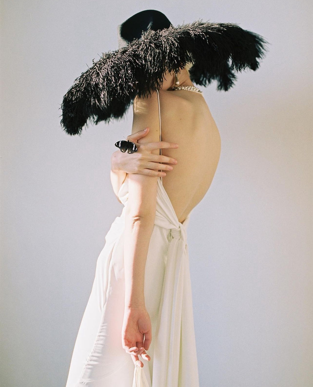 Feather hat