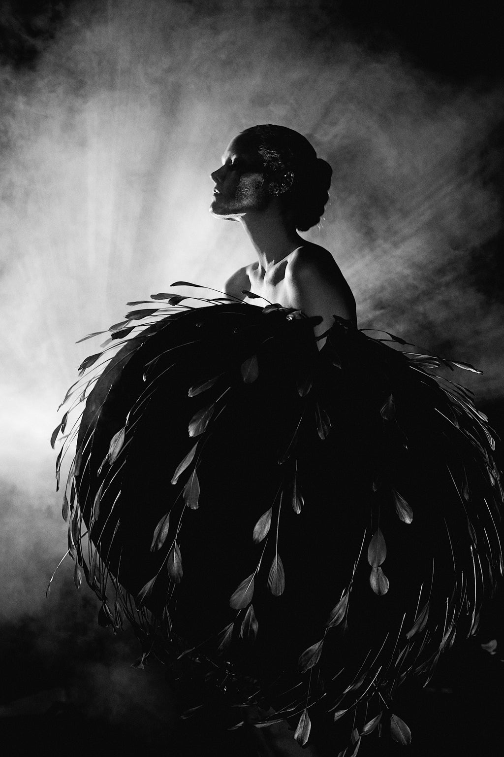 Sphere with Feathers