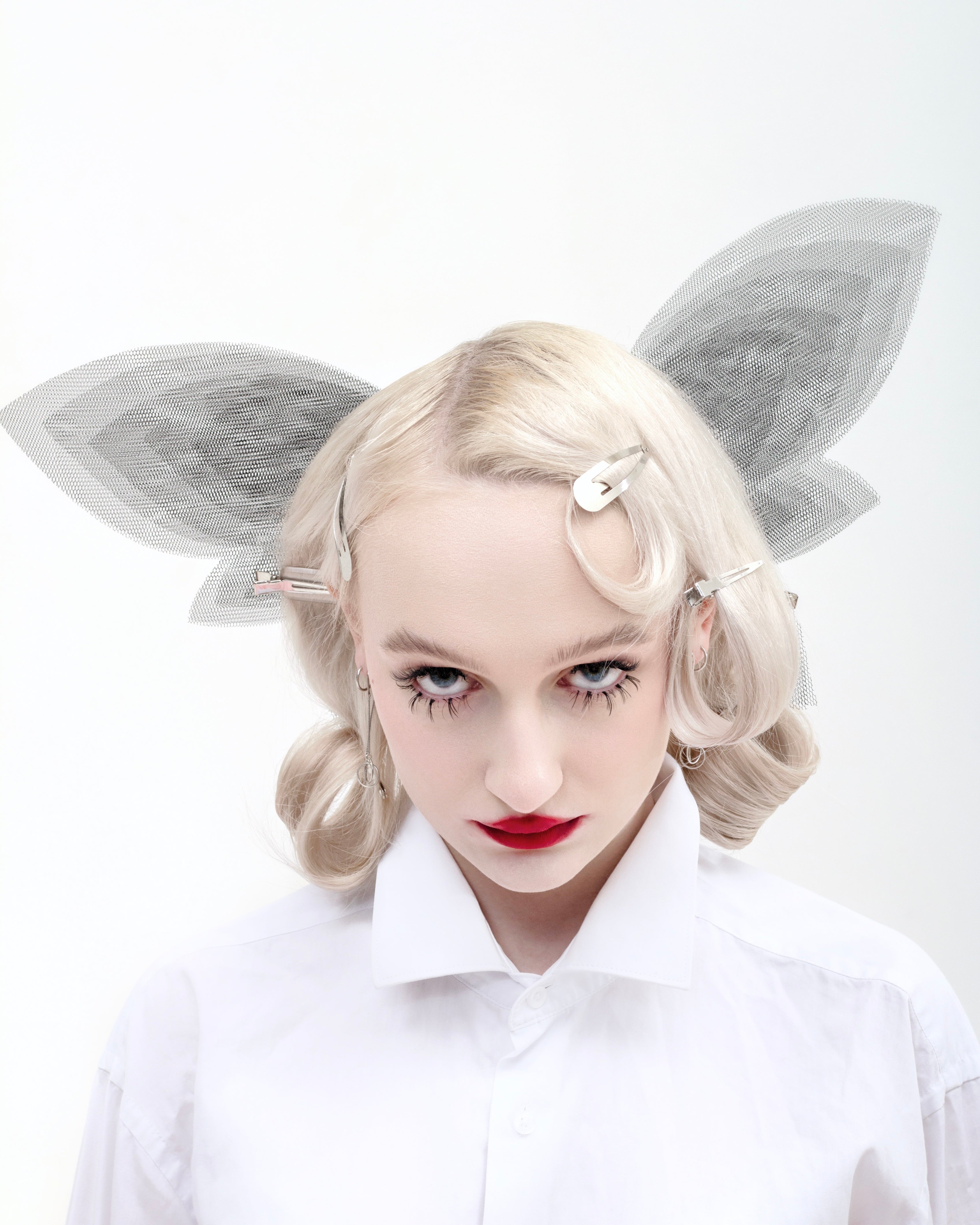 Hair Clip - Tulle Wings