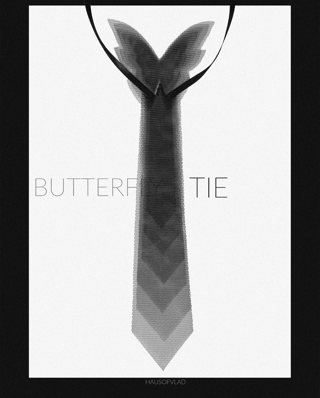 Sculptural Tulle Tie