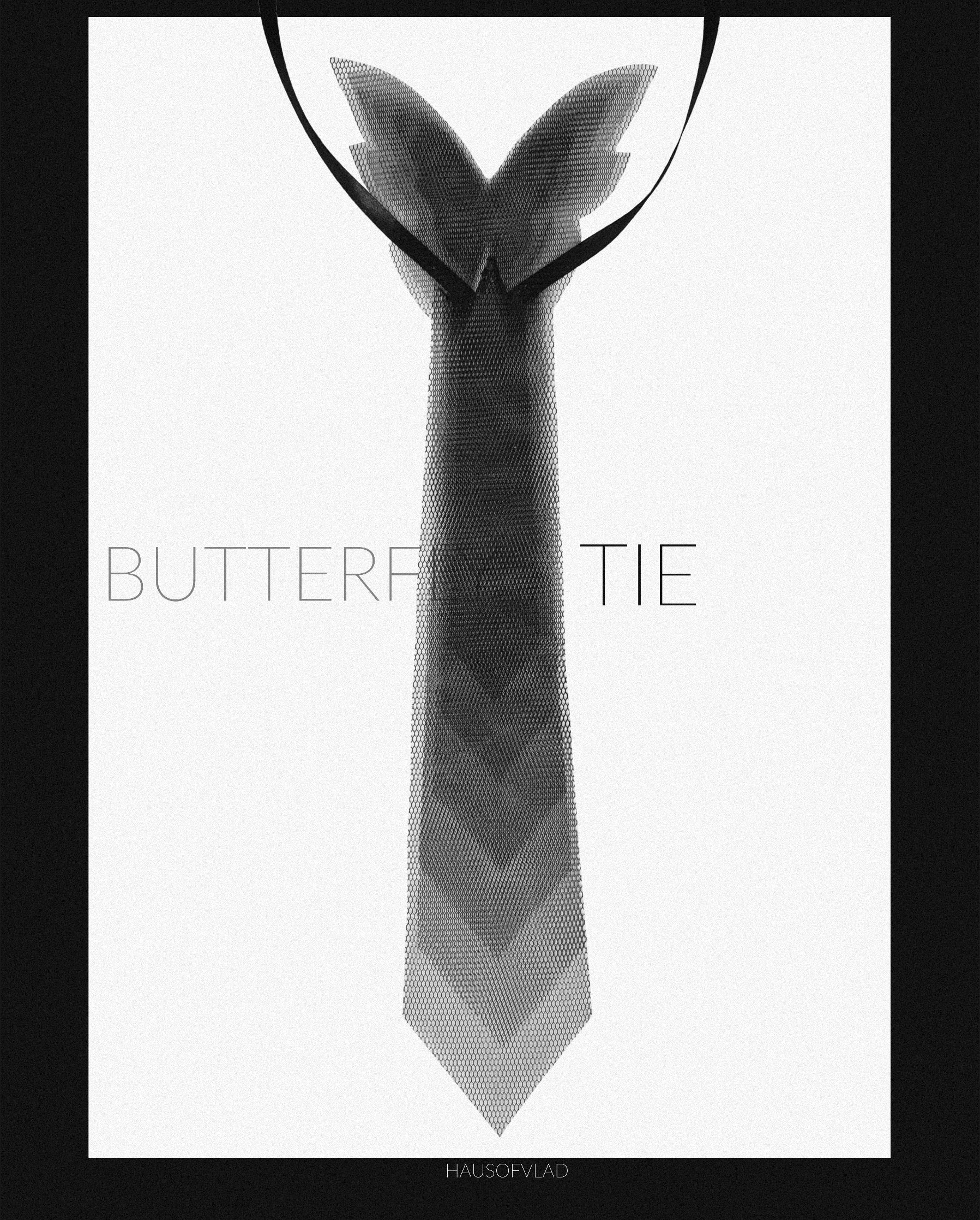 Sculptural Tulle Tie