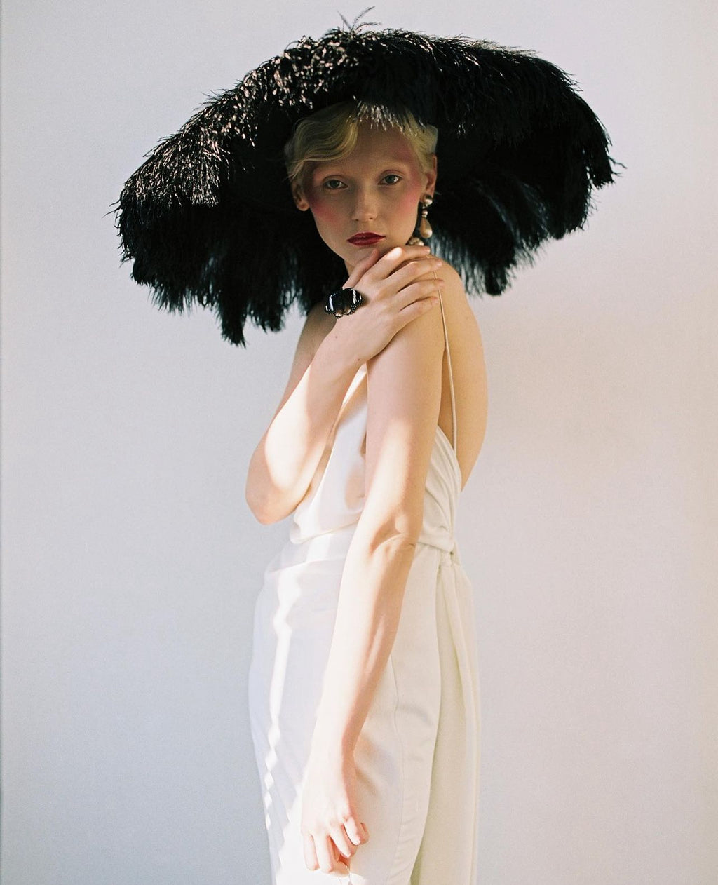 Feather hat