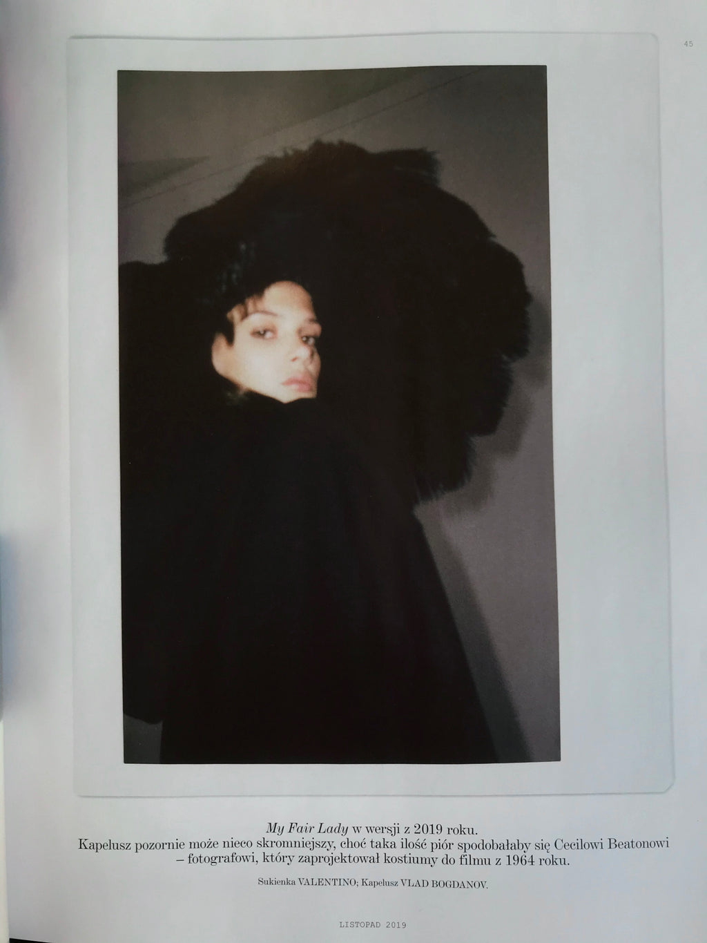 Feather hat