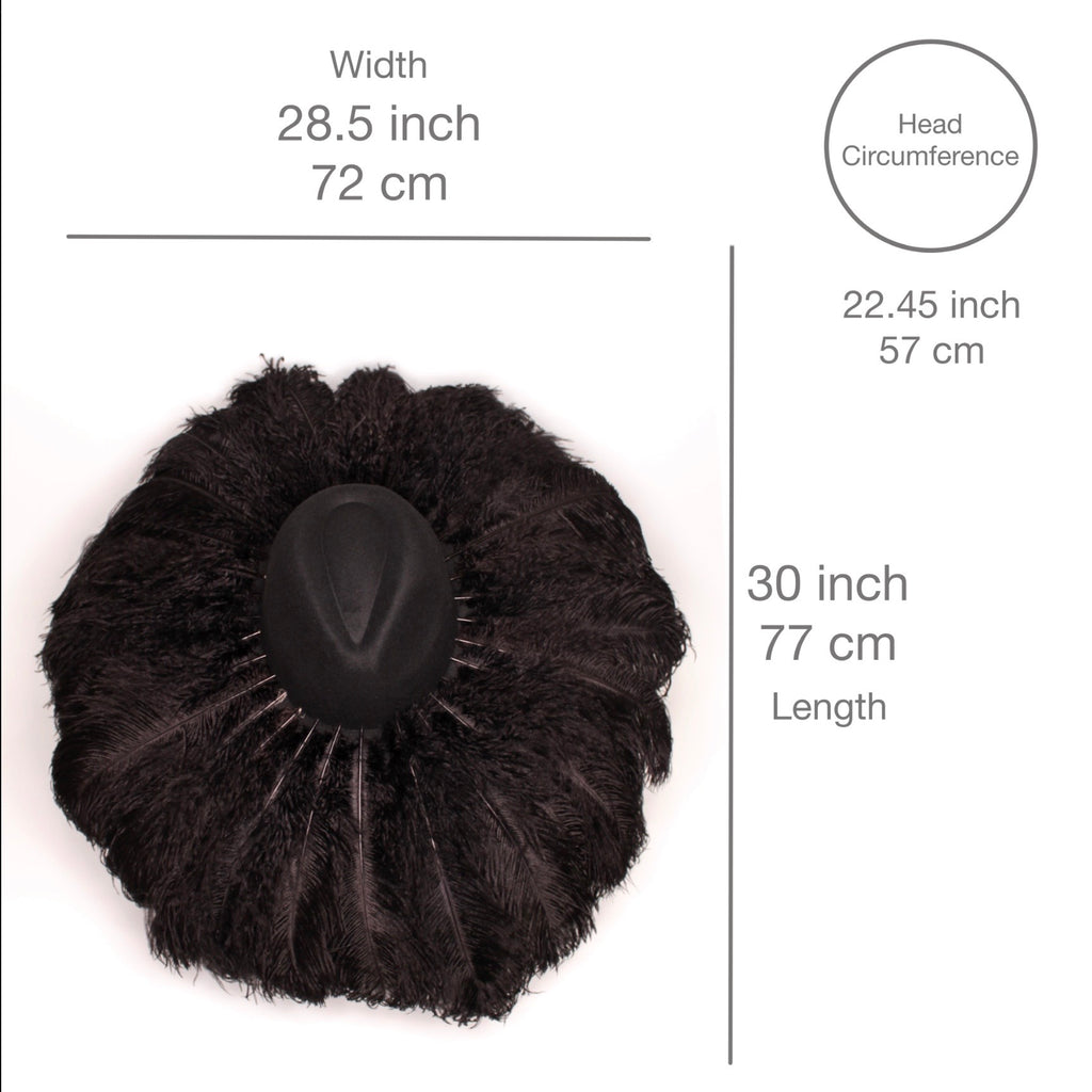 Feather hat