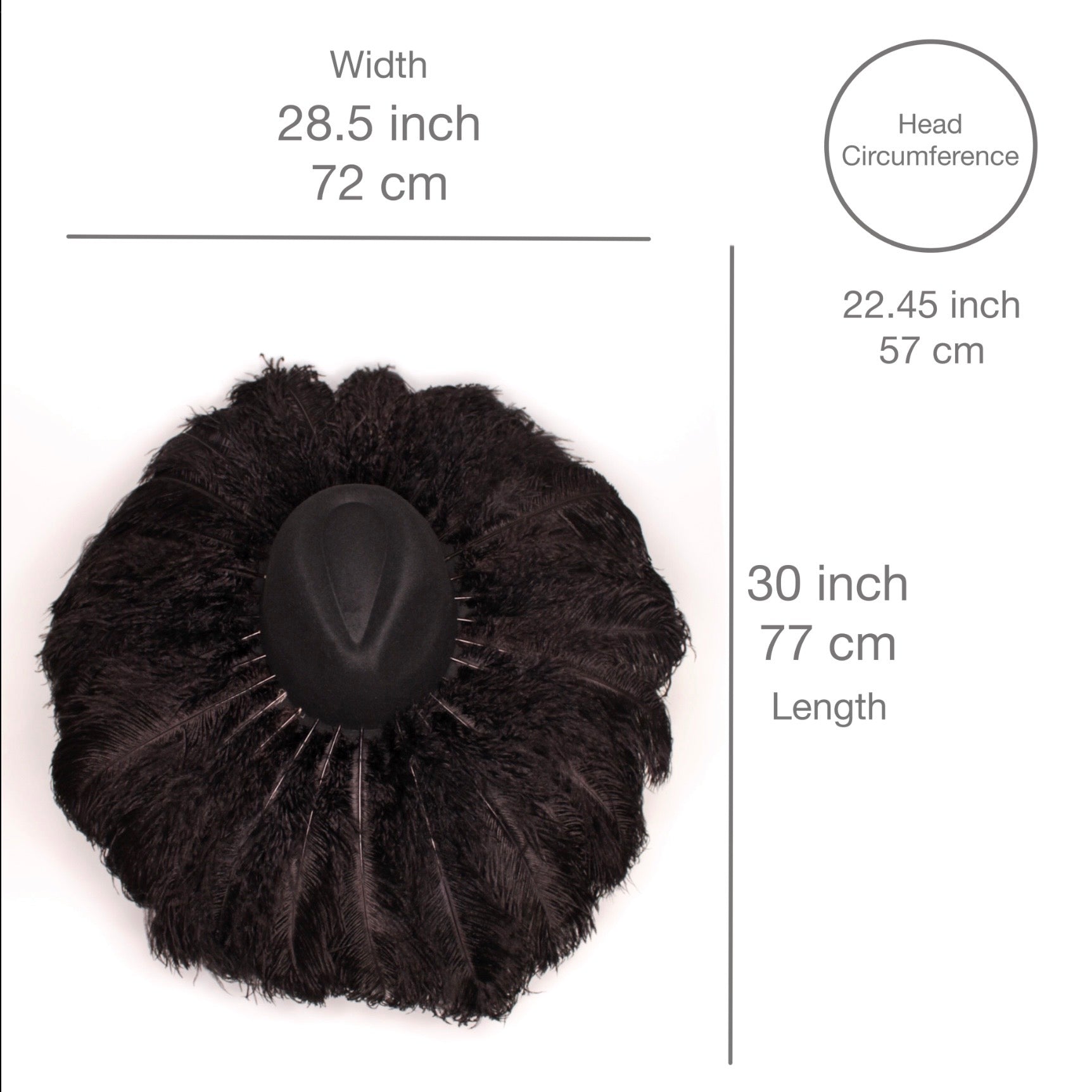 Feather hat